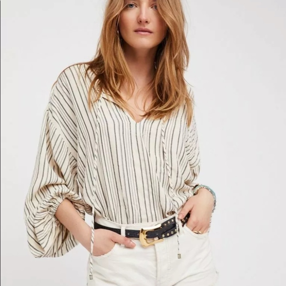 FREE PEOPLE SzS RHYTHM OF THE NIGHT LONG SLEEVE